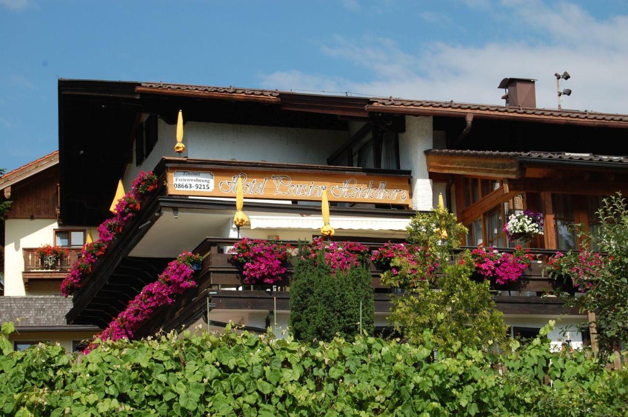 Hotel - Pension - Heidelberg Inkl. Chiemgaukarte ルーポルディング エクステリア 写真